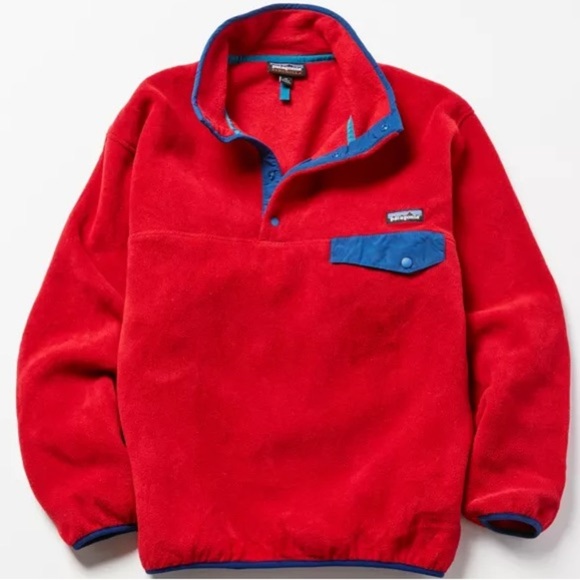Patagonia Other - Patagonia Fleece Mens Small Synchilla Snap-T Vintage Y2K 90s Pullover Rare USA